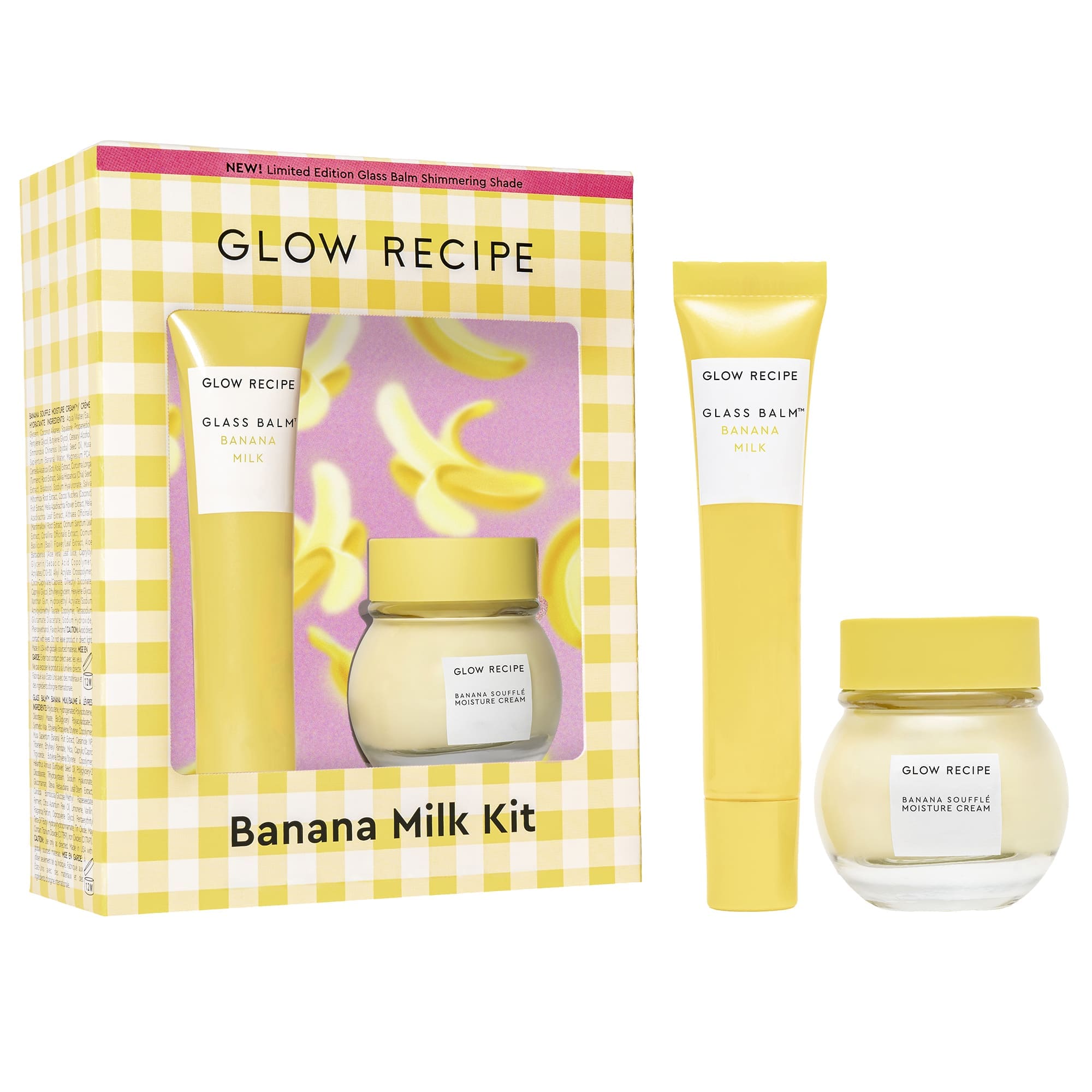 BANANA MILK KIT (D&Uacute;O DE CREMA Y LABIAL HIDRATANTE)